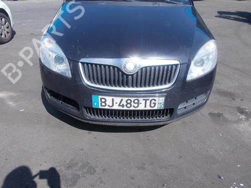Left sun visor SKODA FABIA II (542) 1.4 TDI | BP37307062I1 - Image 8