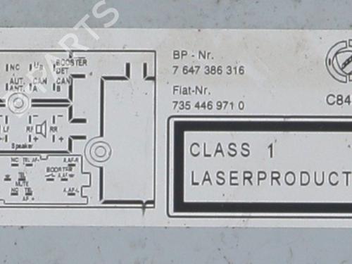 Radio FIAT PUNTO (199_) | BP37341247E6 - Image 3