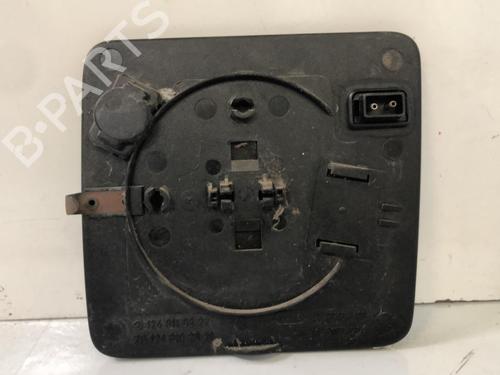 Used Right mirror glass Right mirror glass MERCEDES-BENZ 190 (W201) D 2.5 (201.126) (94 hp) 40509350 40509350