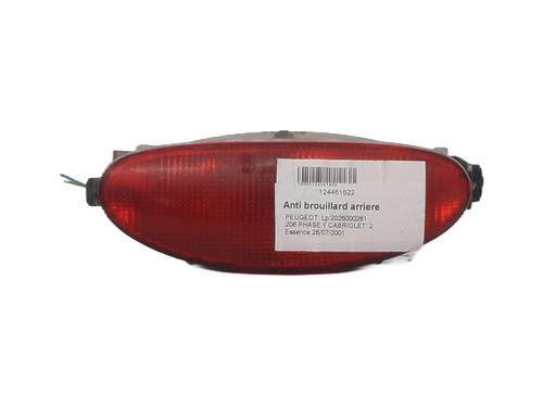 Tågelys Tågelys PEUGEOT 206 CC (2D) 2.0 S16 (136 hp) 37345898 37345898