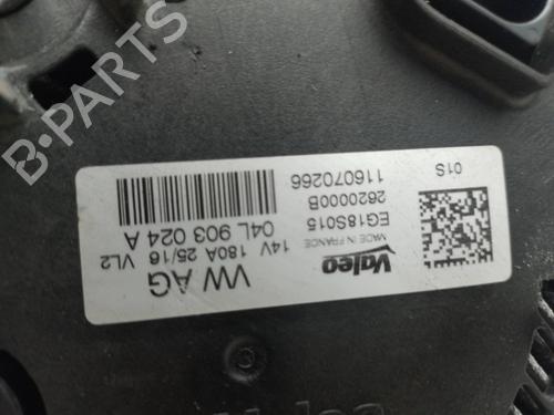 alternator-audi-a4-b9-avant-8w5-8wd-2015-37321240 main image
