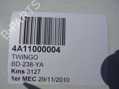 Warning switch RENAULT TWINGO II (CN0_) | BP37300512I22 - Image 7