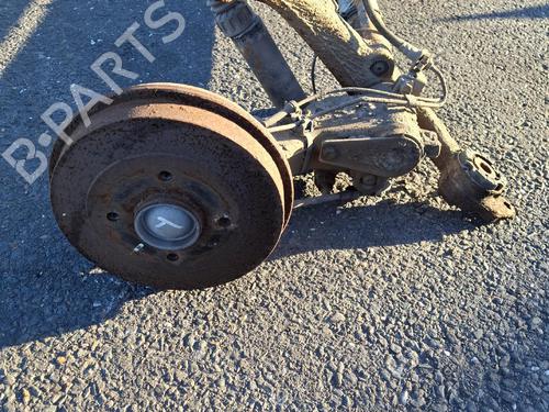 Used Rear axle Rear axle PEUGEOT 206 Hatchback (2A/C) 1.1 i (60 hp) 40161012 40161012