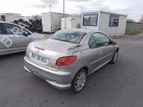 Left sun visor PEUGEOT 206 CC (2D) | BP37315930I1 - Image 5