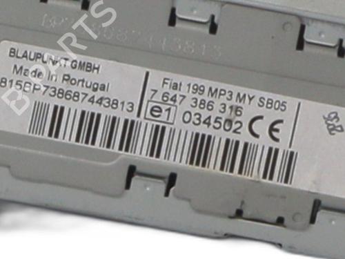 Radio FIAT PUNTO (199_) | BP37341247E6 - Image 4