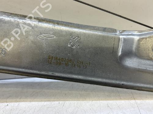 Front right window mechanism PEUGEOT 2008 I (CU_) 1.2 THP 110 / PureTech 110 | BP37325305C23 - Image 4