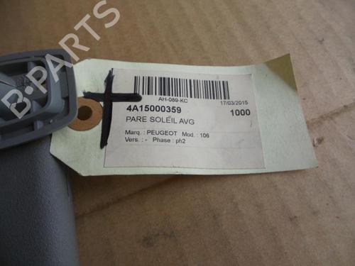 Used Left sun visor Left sun visor 37296898 37296898