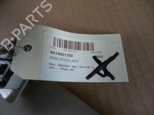 Used Left sun visor Left sun visor 37296926 37296926