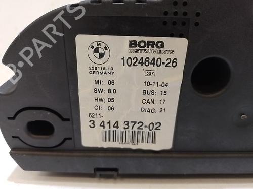 Instrument cluster BMW X3 (E83) 2.0 d | BP37318574C47 - Image 2