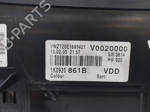 Instrument cluster VW GOLF V (1K1) | BP37314809C47 - Image 4