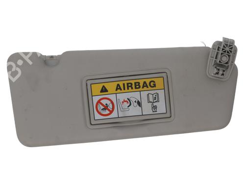 Right sun visor RENAULT CAPTUR I (J5_, H5_) 1.5 dCi 90 (J5N4, J5M5, J5MW, J5M6, J5AL, J5AJ) | BP37346536I2 - Image 2