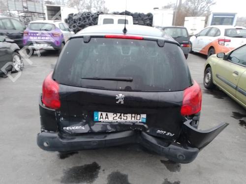 Left sun visor PEUGEOT 207 SW (WK_) 1.6 HDi | BP37320343I1  - Image 8
