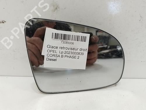 Used Right mirror glass Right mirror glass OPEL CORSA B (S93) [1993-2009] 40509486 40509486