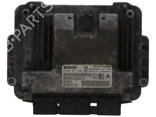 Engine control unit (ECU) PEUGEOT 206 CC (2D) 1.6 HDi 110 | BP37338560M57 - Image 2
