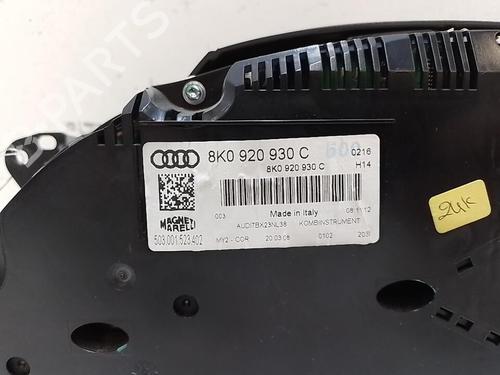 instrument-cluster-audi-a4-b8-avant-8k5-2007-2008-2009-2010-2011-2012-2013-2014-2015-2016-2017-37313579 main image