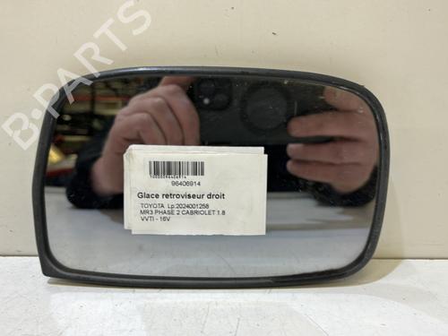 Used Right mirror glass Right mirror glass TOYOTA MR2 III (ZZW3_) 1.8 16V VT-i (ZZW30) (140 hp) 40509669 40509669