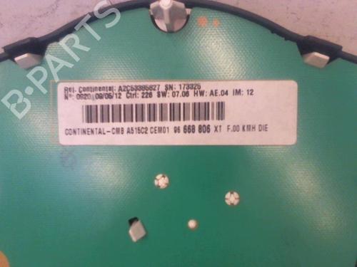 Instrument cluster CITROËN C3 II (SC_) 1.4 VTi 95 | BP37303542C47 - Image 2