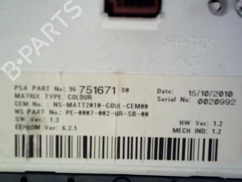 Instrument cluster CITROËN C4 II (NC_) 1.6 HDi 110 | BP37304691C47 - Image 3