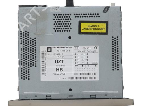 Radio OPEL CORSA D (S07) 1.3 CDTI (L08, L68) | BP37342379E6 - Image 5