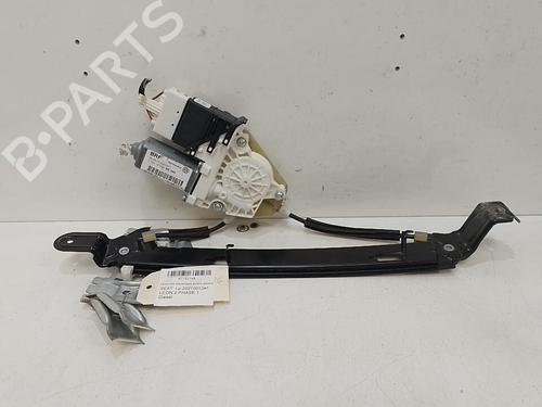 Rudehejsemekanisme venstre bagtil Rudehejsemekanisme venstre bagtil SEAT LEON (1P1) 1.9 TDI (105 hp) 37313598 37313598