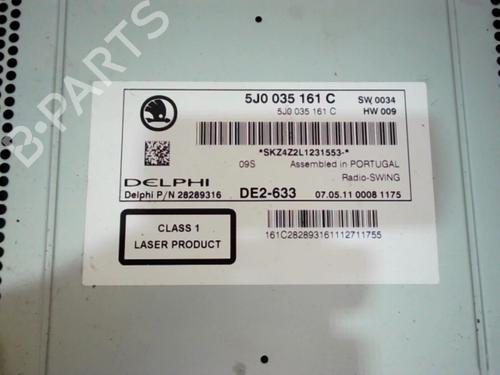 radio-skoda-fabia-ii-combi-545-2007-2008-2009-2010-2011-2012-2013-2014-37309411 main image