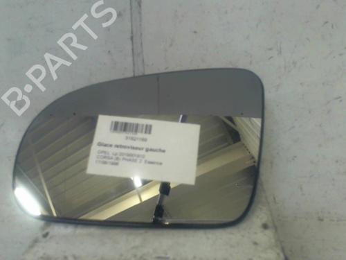 Used Left mirror glass Left mirror glass OPEL CORSA B (S93) 1.0 i 12V (F08, F68, M68) (54 hp) 40509222 40509222