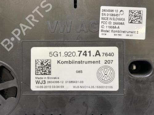 Used Instrument cluster Instrument cluster VW GOLF VII (5G1, BQ1, BE1, BE2) [2012-2021] 37319367 37319367