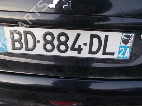 Right sun visor PEUGEOT 206 CC (2D) 2.0 S16 | BP37303866I2 - Image 7