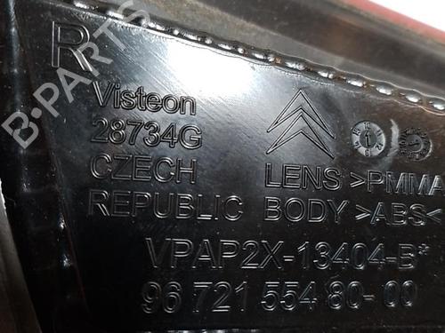Right tailgate light CITROËN C4 II (NC_) 1.6 THP 155 | BP37307218C80 - Image 3