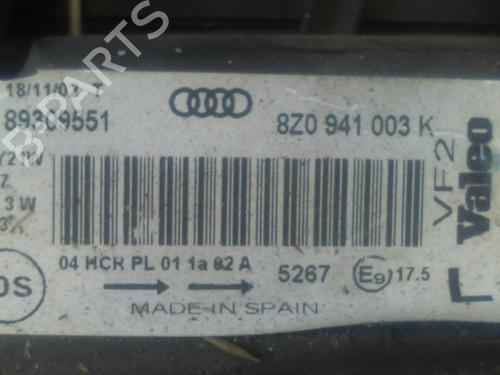 left-headlight-audi-a2-8z0-2000-2001-2002-2003-2004-2005-37301051 main image