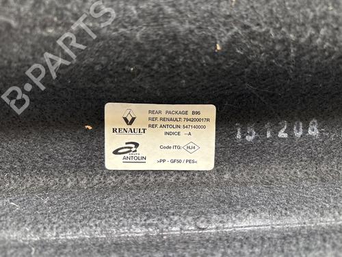 Hattehylde Hattehylde RENAULT MEGANE III Hatchback (BZ0/1_, B3_) 1.5 dCi (86 hp) 37348126 37348126