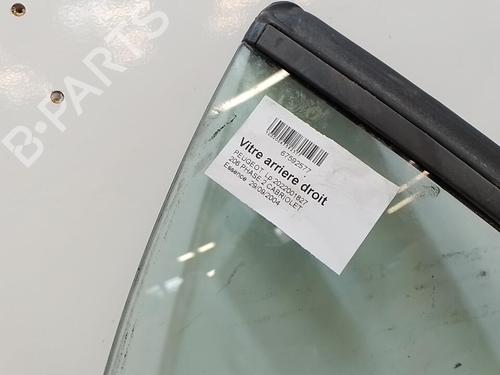 rear-right-door-window-peugeot-206-cc-2d-2000-2001-2002-2003-2004-2005-2006-2007-2008-37313461 main image