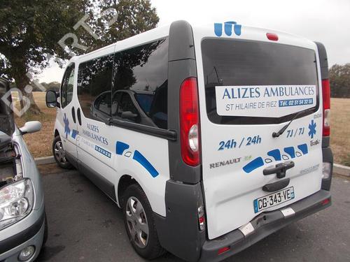 Right sun visor RENAULT TRAFIC II Van (FL) 2.0 dCi 115 (FL01, FL0U, FL00, FL0H, FL0M) | BP37303103I2 - Image 6