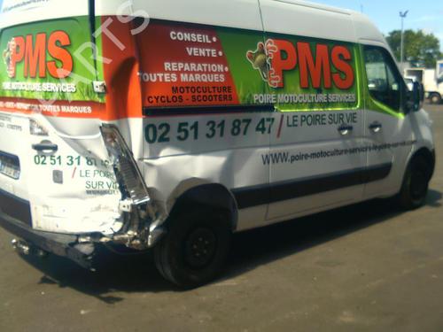 Højre solskærm RENAULT MASTER III Van (FV) 2.3 dCi 125 FWD (FV0C, FV0D, FV0G, FV0H, FV0J, FV0K,... | BP37307332I2 - Image 6