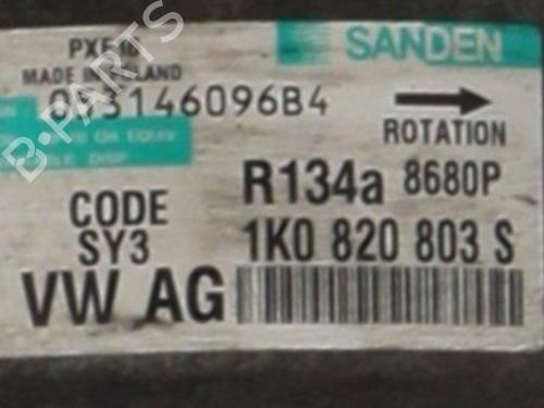 AC compressor VW GOLF V (1K1) | BP37343504M34 - Image 3