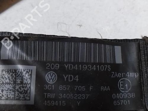 Front left seatbelt VW PASSAT B6 Variant (3C5) | BP37301623I26 - Image 3