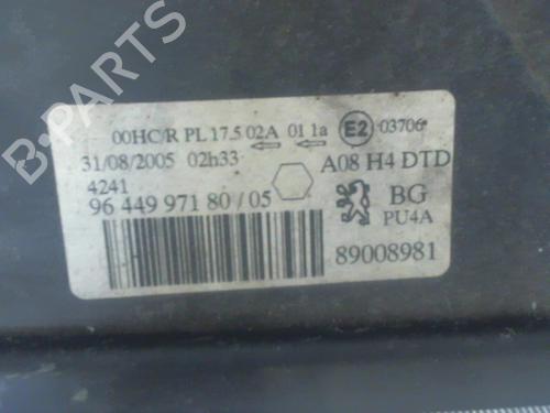 Right headlight PEUGEOT 1007 (KM_) 1.4 HDi | BP37304785C29 - Image 2