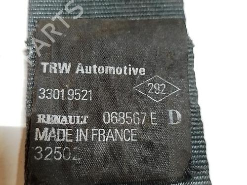 Front right seatbelt RENAULT CLIO II Hatchback Van (SB0/1/2_) | BP37301736I25 - Image 3