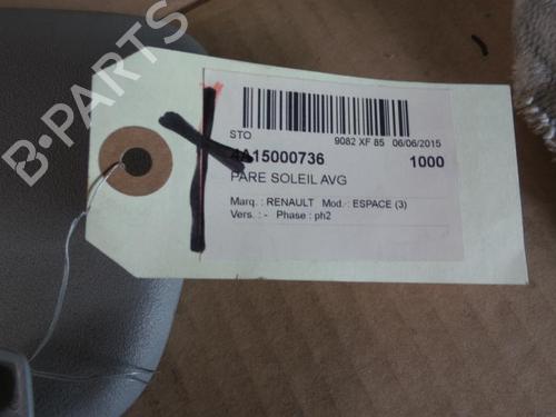 Used Left sun visor Left sun visor 37296917 37296917