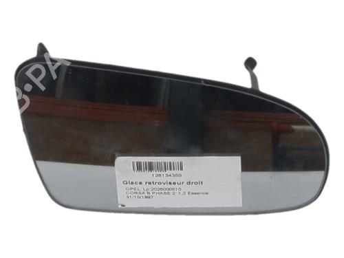 Used Right mirror glass Right mirror glass OPEL CORSA B (S93) 1.2 i (F08, F68, M68) (45 hp) 40509106 40509106