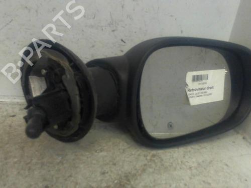 Right mirror DACIA LOGAN (LS_) 1.4 (LS0A, LS0C, LS0E, LS0G) | BP37301661C27 - Image 3