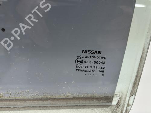 Dør rude ventre bagtil Dør rude ventre bagtil NISSAN QASHQAI I (J10, NJ10) 2.0 dCi (150 hp) 37343629 37343629