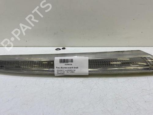 Right daytime light PEUGEOT 807 (EB_) 2.2 HDi | BP38637510C103 - Image 2