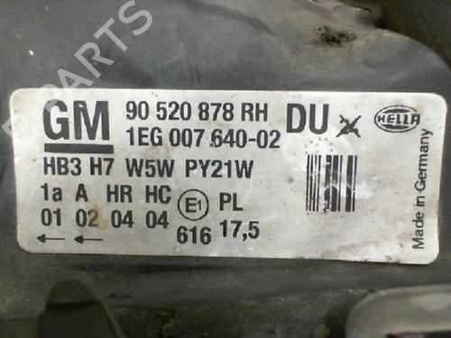 Used Right headlight Right headlight 38654734 38654734