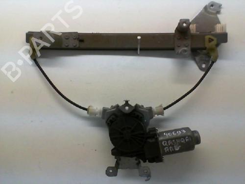 Rudehejsemekanisme venstre bagtil Rudehejsemekanisme venstre bagtil NISSAN QASHQAI I (J10, NJ10) 1.5 dCi (110 hp) 38659961 38659961