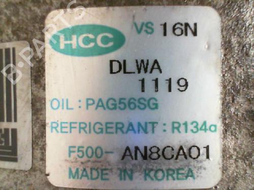 AC compressor HYUNDAI i30 (FD) 1.6 CRDi | BP38662205M34 - Image 2
