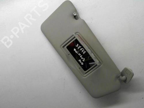 Right sun visor RENAULT TWINGO III (BCM_, BCA_) 0.9 TCe 90 (BCM9, BCM2) | BP38655310I2 - Image 6