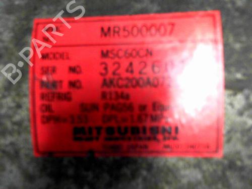 AC compressor MITSUBISHI SPACE STAR MPV (DG_A) 1.3 16V (DG1A) | BP38659929M34 - Image 6