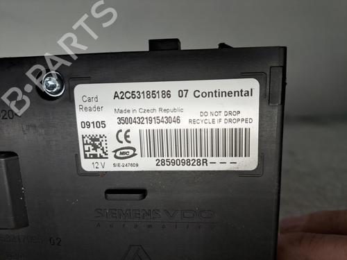 Card reader RENAULT LAGUNA III (BT0/1) 1.5 dCi (BT00, BT0A, BT0T, BT1J) | BP38666006E4 - Image 3