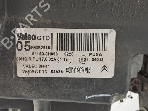 Left headlight CITROËN C1 (PM_, PN_) 1.0 | BP38672182C28 - Image 2